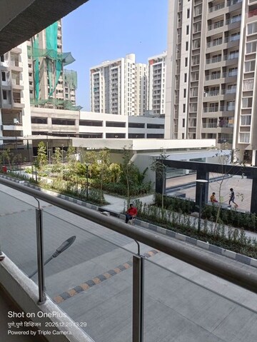 Balcony in 3 BHK Apartment at Kolte Patil Little Earth, Kiwale – for Sale