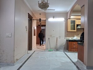 Building Lobby in 4 BHK Builder Floor at Kailash Colony – for Rent
