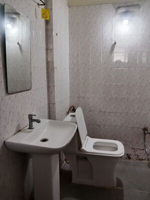 Bathroom in 2 BHK Apartment at Ramesh Hermes Heritage Phase 2, Shastrinagar – for Rent
