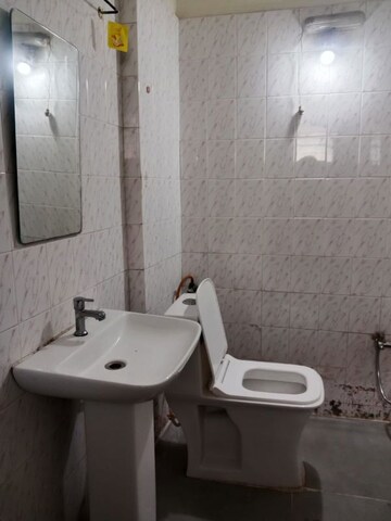 Bathroom in 2 BHK Apartment at Ramesh Hermes Heritage Phase 2, Shastrinagar – for Rent