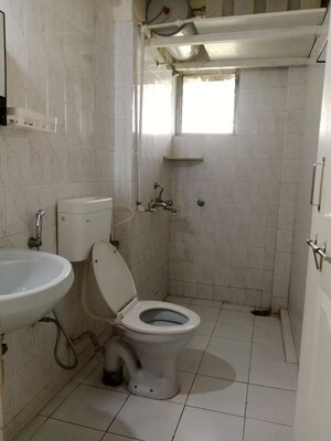 Bathroom in 2 BHK Apartment at Ramesh Hermes Heritage Phase 2, Shastrinagar – for Rent