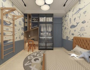 Living Room in 4 BHK Apartment at Bandra West – for Sale