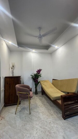 Living Room in 1 BHK Builder Floor at Saket – for Rent