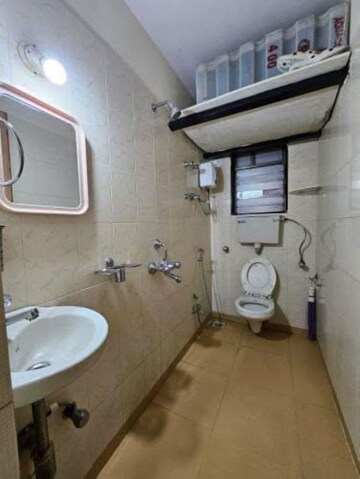 Bathroom in 2 BHK Apartment at Shree Krishna Heights Malad, Malad East – for Rent