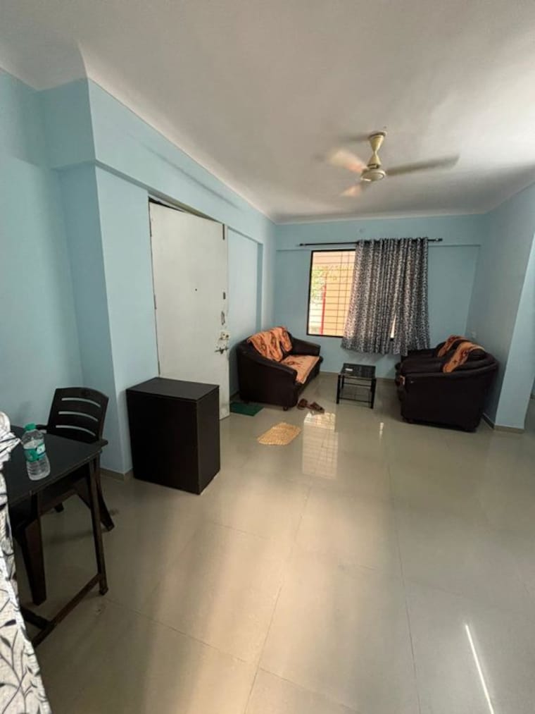 Living Room, mohannagar-chs 2 Bedroom 885 Sq.Ft. Apartment In Baner Pune 10081988
