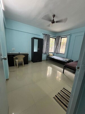 Living Room in 2 BHK Apartment at Mohannagar CHS, Baner – for Rent