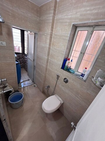 Bathroom in 2 BHK Apartment at Cosmos Springs Angel, Ghodbunder Road – for Rent