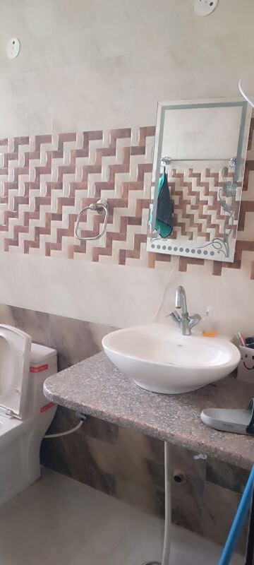 Bathroom in 2 BHK Builder Floor at The Emporium, Sector 110a – for Rent