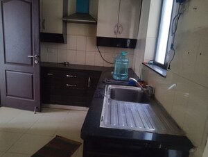 Kitchen in 3.5 BHK Apartment at Unitech The Residences Gurgaon, Sector 33 – for Rent