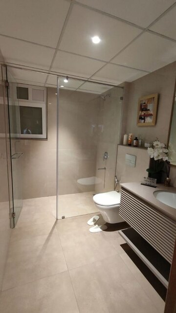 Bathroom in 3 BHK Apartment at Kumar Prism, Hadapsar – for Sale