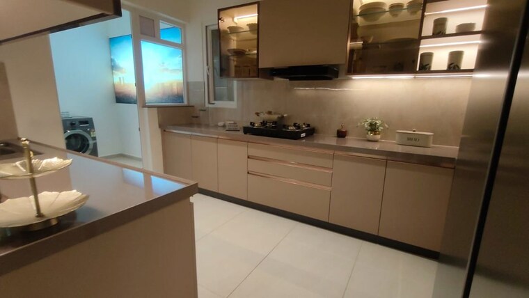 Kitchen, kumar-prism 3 Bedroom 1840 Sq.Ft. Apartment In Hadapsar Pune 10082237