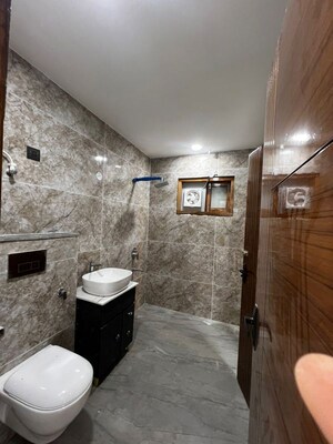 Bathroom in 3 BHK Builder Floor at Parklands, Sector 85 – for Sale