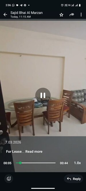 Furnished Amenities in 1 BHK Apartment at Campz Landmark, Andheri West – for Rent