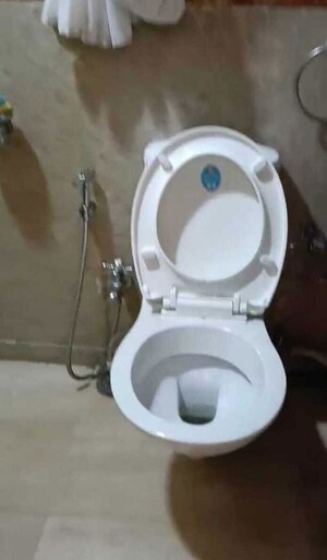 Bathroom in 3 BHK Apartment at Giriraj Apartments, Altamount Road – for Rent