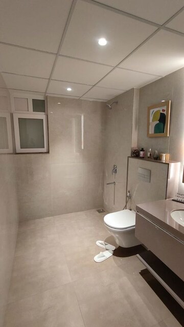 Bathroom in 4 BHK Apartment at Kumar Prism, Hadapsar – for Sale