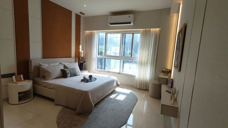 Living Room, kumar-prism 4 Bedroom 2400 Sq.Ft. Apartment In Hadapsar Pune 10082311