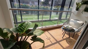 Balcony in 4 BHK Apartment at Kumar Prism, Hadapsar – for Sale