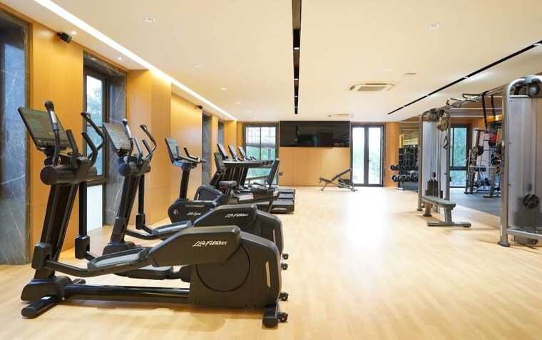Gym, vessella-woods 4 Bedroom 3262 Sq.Ft. Apartment In Serilingampally Hyderabad 10082360