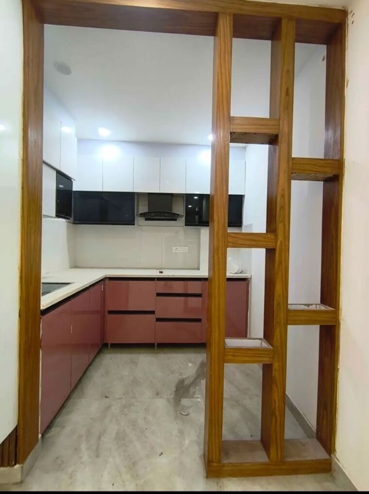 Kitchen, chattarpur 3 Bedroom 1300 Sq.Ft. Builder Floor In Chattarpur Delhi 10082376