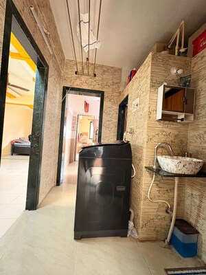 Building Lobby in 2 BHK Apartment at Dombivli West – for Rent