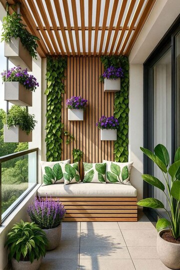 Balcony in 2 BHK Villa at Jigani – for Sale