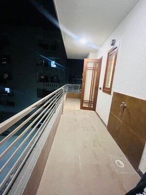 Balcony in 3 BHK Builder Floor at RPS Palm Drive, Sector 88 – for Rent
