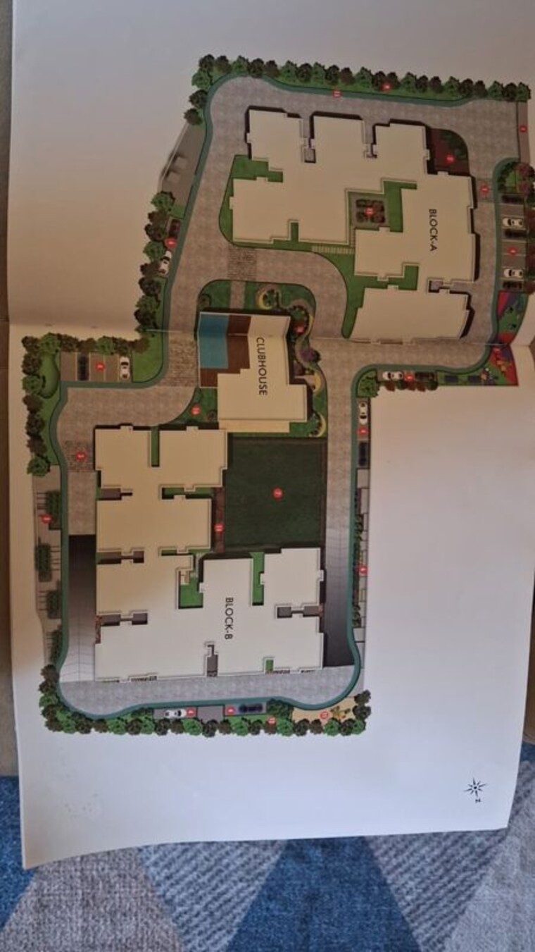 Master Plan, ark-oak-tree 3 Bedroom 1374 Sq.Ft. Apartment In Whitefield Bangalore 10082542