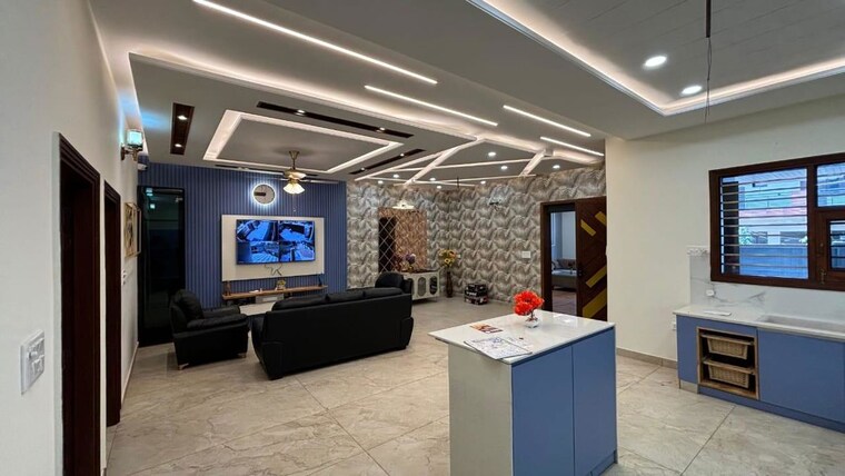 Kitchen, aura-homes 6 Bedroom 263 Sq.Yd. Independent House In Patiala Road Zirakpur 10082598