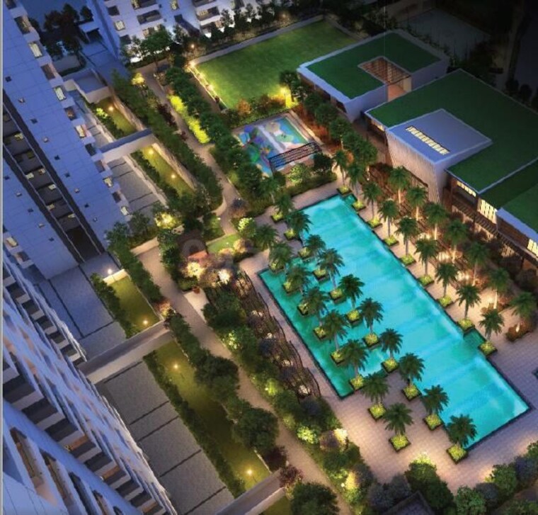 Master Plan, kumar-parc-residences 3 Bedroom 1600 Sq.Ft. Apartment In Hadapsar Pune 10082619