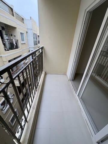 Balcony in 2 BHK Apartment at DS MAX Sahara, Hosa Road – for Rent