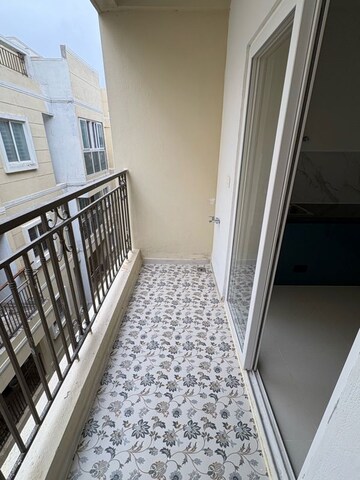 Balcony in 2 BHK Apartment at DS MAX Sahara, Hosa Road – for Rent