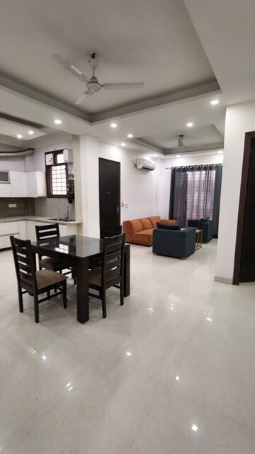Living Room in 3 BHK Builder Floor at M3M Atrium, Sector 57 – for Rent