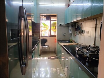 Kitchen in 2 BHK Apartment at Shiv Shrishti CHS, Powai – for Rent