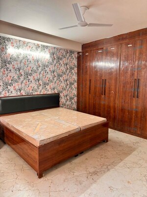 Bedroom in 1 BHK Builder Floor at Sector 56 – for Rent