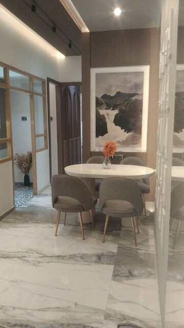 Living Room in 3 BHK Builder Floor at Shreeji Sky Rise, Kandivali West – for Sale