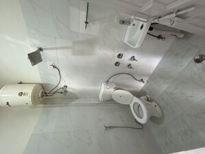 Bathroom in 1 BHK Builder Floor at Kotla Mubarakpur – for Rent