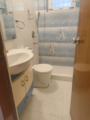 Bathroom in 3.5 BHK Apartment at Vasant Kunj – for Sale
