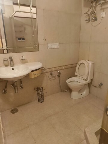 Bathroom in 3.5 BHK Apartment at Vasant Kunj – for Sale