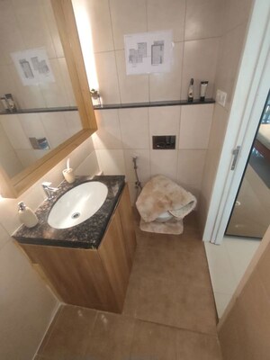 Bathroom in 3 BHK Apartment at Godrej Elaris, Magarpatta City – for Sale