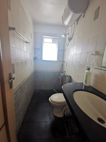 Bathroom in 3 BHK Apartment at Khar West – for Rent