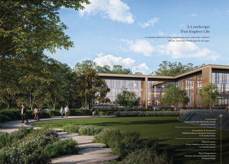 Garden, smart-world-natures-court 2 Bedroom 1339 Sq.Ft. Apartment In Manesar Sector 9 Gurgaon 10082776