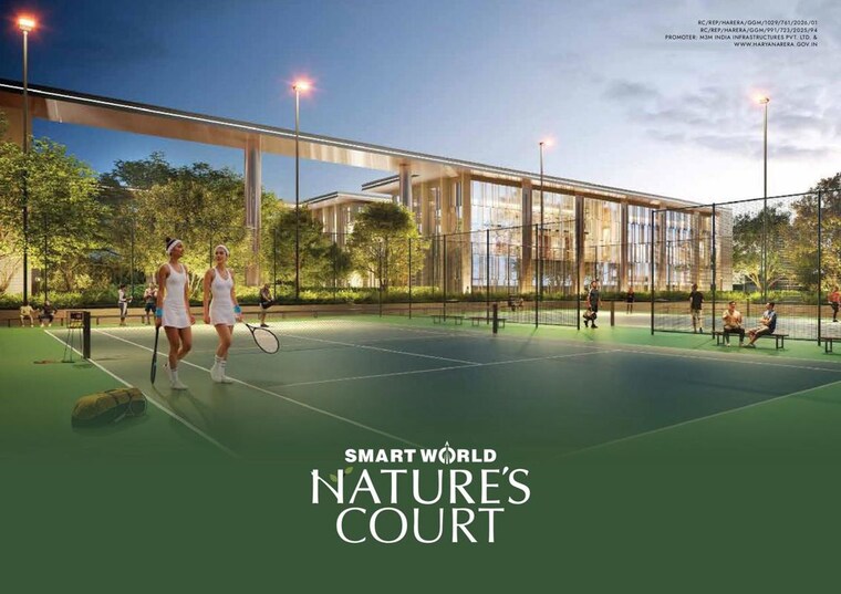 Swimming Pool, smart-world-natures-court 2 Bedroom 1360 Sq.Ft. Apartment In Manesar Sector 9 Gurgaon 10082879