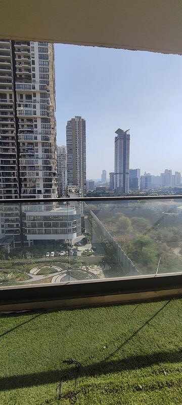 Balcony in 3 BHK Apartment at Sector 65 – for Rent