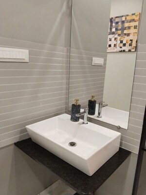 Bathroom in 3 BHK Apartment at Mantra Mayfair Residences, Mundhwa – for Sale