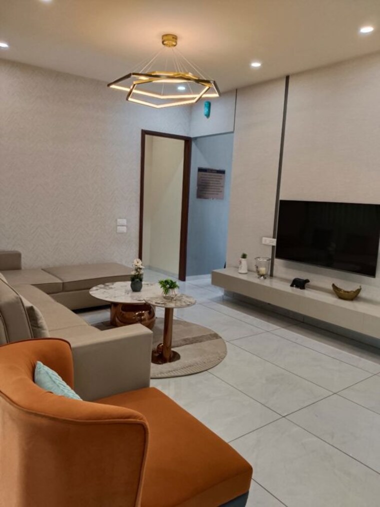 Living Room, mantra-mayfair-residences 3 Bedroom 1946 Sq.Ft. Apartment In Mundhwa Pune 10042426