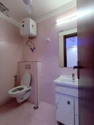 Bathroom in 4 BHK Apartment at Saket – for Rent