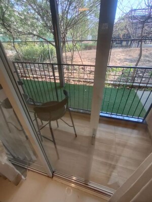 Balcony in 4 BHK Apartment at Godrej Elaris, Magarpatta City – for Sale