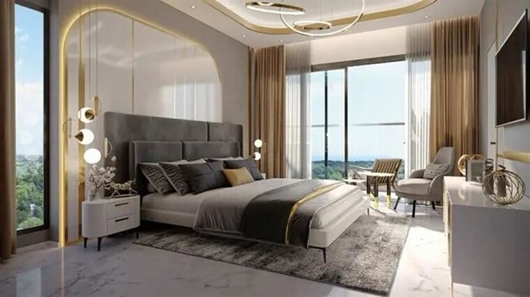 Living Room, signature-global-sarvam 3 Bedroom 2200 Sq.Ft. Apartment In Sector 37d Gurgaon 10083033