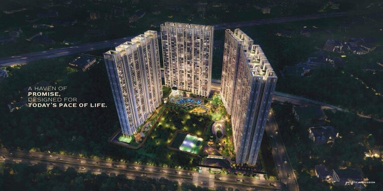 Exterior View, signature-global-sarvam 3 Bedroom 2200 Sq.Ft. Apartment In Sector 37d Gurgaon 10083033