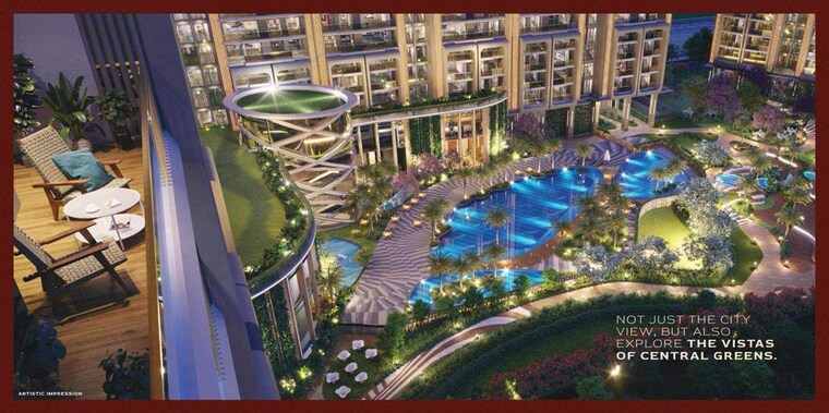 Swimming Pool, signature-global-sarvam 3 Bedroom 1800 Sq.Ft. Apartment In Sector 37d Gurgaon 10083034